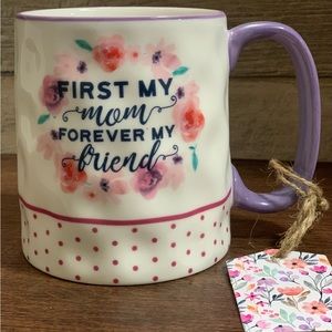 Super Cute 🥰 First My Mom Forever My Friend Mug - New